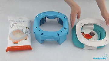 Российский дорожный горшок HandyPotty. Видеообзор