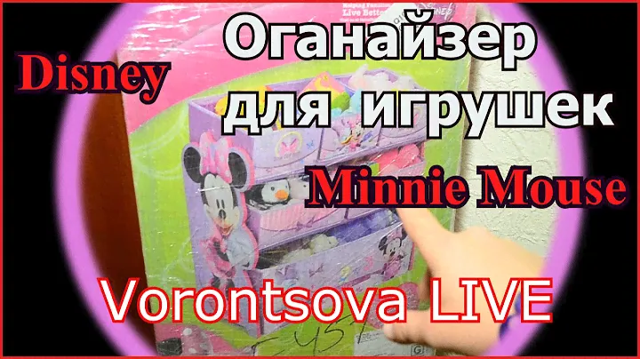Органайзер для игрушек ❣ Walmart ❣  Disney Organizer, Minnie MouseDisney | Детская мебель