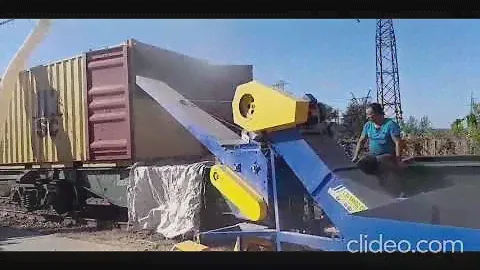 Зернометатель -  погрузчик зерна ПЗМ-170 ЗУБР с бункером.  Загрузка вагонов и контейнеров
