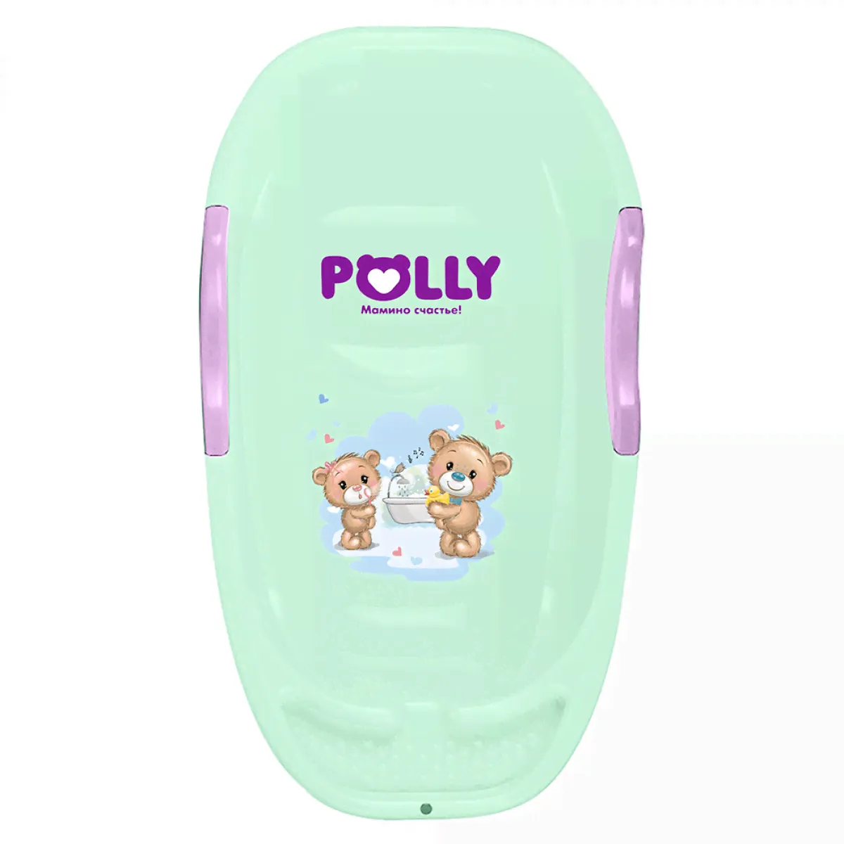 ПОЛИМЕРБЫТ Ванна детская с аппликацией Polly 75 см