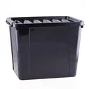 Ящик универс 25,0л 410х295х312мм Full Black С50904 /4 Полимербыт