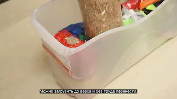 Контейнер хозяйственный универсальный на колёсах 10л АП 085: обзор от Интернет магазина LifeGoods.kz