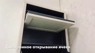 Синхронное открывание ячеек | ОБУВНИЦА AIRON КОМФОРТ