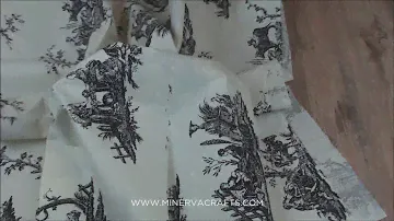 Cotton Toile de Jouy Fabric