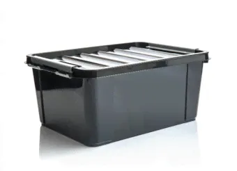 Ящик универс 15,0л 410х295х183мм Full Black С50804 /8 Полимербыт-0
