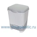 Контейнер педальный для мусора 20л Полимербыт