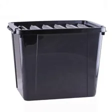 Ящик универс 25,0л 410х295х312мм Full Black С50904 /4 Полимербыт