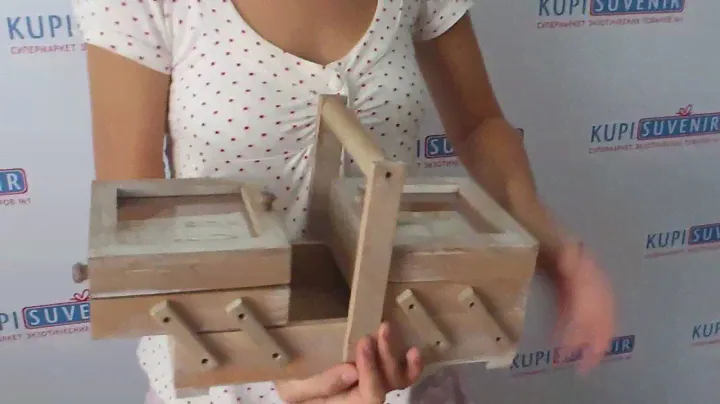 Раздвижной ящик для ниток и иголок «Секреты рукоделия»