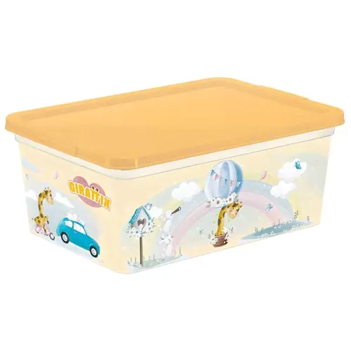 Коробка для мелочей «Giraffix» 3,5 л. Полимербыт 71573 разноцветный