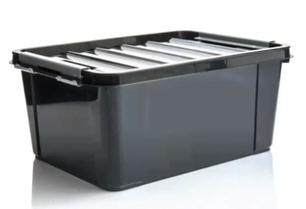 Ящик ПОЛИМЕРБЫТ Full Black 15,0л