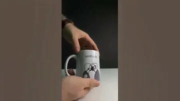 Кружка керамическая с принтом "Aesthetic" для кофе и чая.