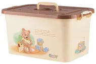 Контейнер ПОЛИМЕРБЫТ Polly 15 л 41.5х27х22 см бежевый