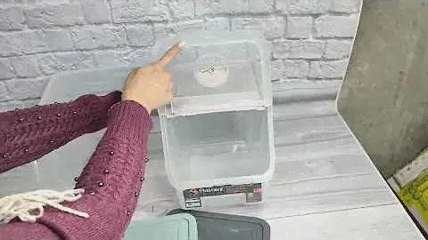 Контейнер для овощей прозрачный 14л Irak Plastik SA-960