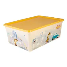 Коробка для игрушек Полимербыт Giraffix 3,5 л