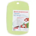 Доска разделочная пластик, 21.5х14.3 см, в ассортименте, Полимербыт, Премиум С80300, 4380300