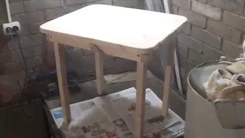 Детский столик своими руками