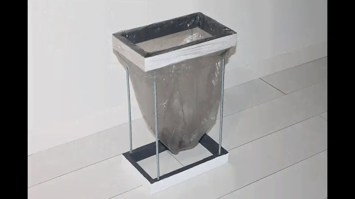 Мусорная корзина своими руками. Self-made bin basket