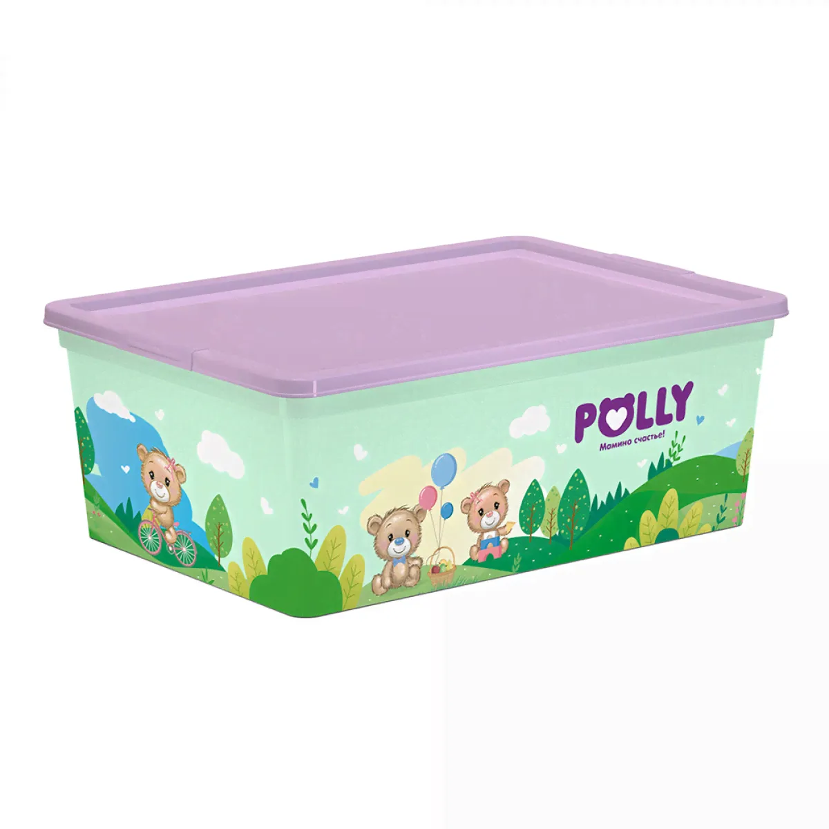 ПОЛИМЕРБЫТ Коробка 10л Polly-0